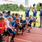 350 Grundschulkinder eröffnen bayerische Schulsportwoche im Olympiapark