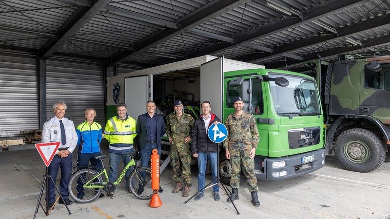 Kasernengelände in Pöcking wird neuer Stellplatz für Jugendverkehrsschule