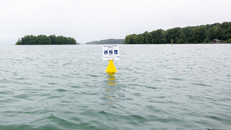 Landratsamt richtet Winterruhezone um die Roseninsel ein Landratsamt richtet Winterruhezone um die Roseninsel ein