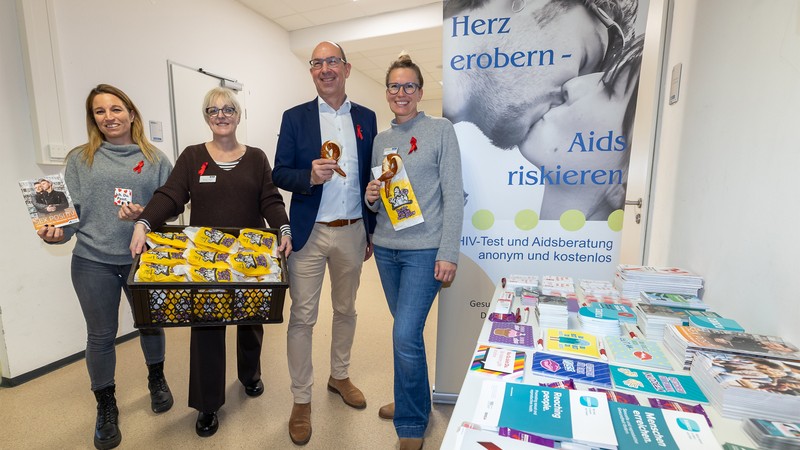 Starnberger Gesundheitsamt macht zum Welt-Aids-Tag mit Informationsangeboten auf steigende Infektionszahlen aufmerksam